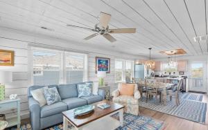 Χώρος καθιστικού στο Magnolia Cottage