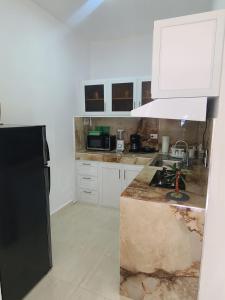 Kuchyň nebo kuchyňský kout v ubytování Playa las Canas + 5 fotografií