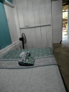 Voodi või voodid majutusasutuse Hostal ladrillerossurf toas