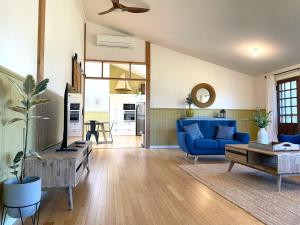 Kuchyň nebo kuchyňský kout v ubytování Phillip Island Coastal Cabins