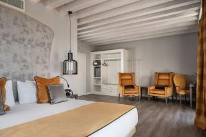 Kuchyň nebo kuchyňský kout v ubytování Hotel Campo Marzio