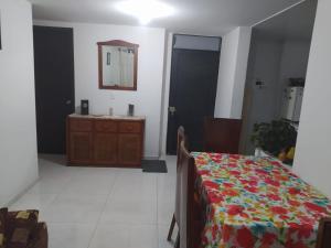 Postel nebo postele na pokoji v ubytování Acogedor Apartamento en Duitama