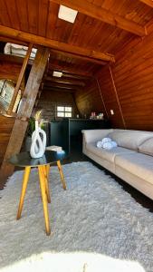 Postel nebo postele na pokoji v ubytování Cabanas Farol