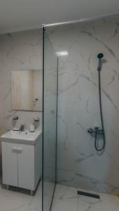 Vannituba majutusasutuses Gigios Sport&Relax