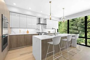 Kuchyň nebo kuchyňský kout v ubytování Modern Luxury 4BR Townhome Den NYC Views + 19 fotografií