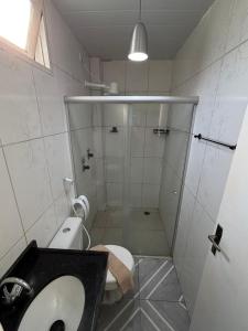 Ένα μπάνιο στο Pousada Praia Dos Encantos