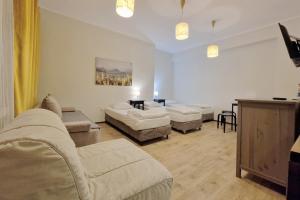 Posezení v ubytování Hostel Helvetia Rooms Warsaw CITY CENTER and OLD TOWN