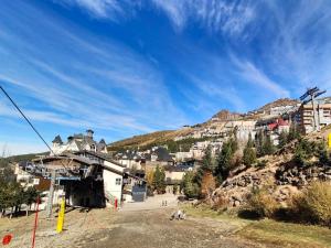 Nespecifikovaný výhled na hory nebo výhled na hory při pohledu z apartmánu