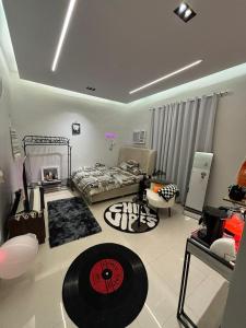 Posezení v ubytování استوديو مميز بأثاث انيق في قلب الخبر بدخول ذاتي 12