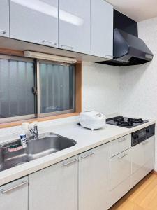 Köök või kööginurk majutusasutuses Tazuno-Nakano