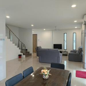 Χώρος καθιστικού στο V Love Homestay