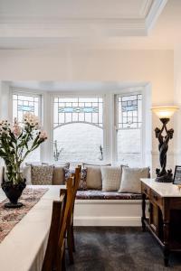 Χώρος καθιστικού στο Seaview House