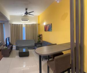 Et opholdsområde på Bayou Lagoon Waterpark