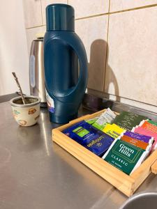 Kaffe- og tefaciliteter på Departamento céntrico moderno minimalista