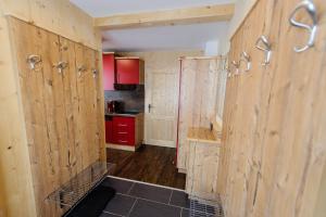 A kitchen or kitchenette at Ferienpark Gaal