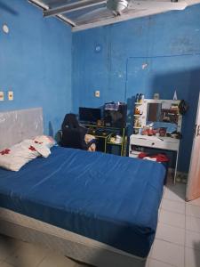 Postel nebo postele na pokoji v ubytování Defensores del Chaco Hosting