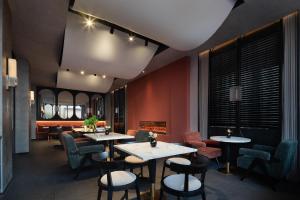 Χώρος καθιστικού στο 广州栢里酒店北京路上下九步行街店