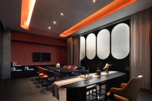 Μια τηλεόραση ή/και κέντρο ψυχαγωγίας στο 广州栢里酒店北京路上下九步行街店