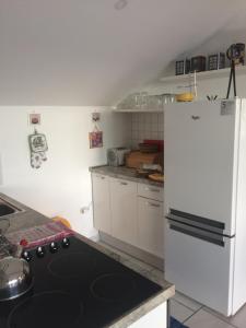 Kuchyň nebo kuchyňský kout v ubytování Apartment Gigi