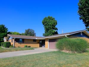 Bygningen som feriehuset ligger i