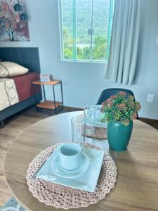 Χώρος καθιστικού στο Casa em Florianopolis Praia do Moçambique