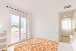 Postel nebo postele na pokoji v ubytování Apartamento cerca de la playa