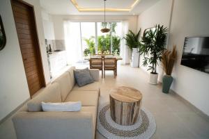 TV a/nebo společenská místnost v ubytování Swamis Villa