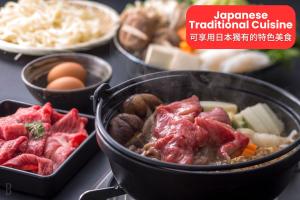 Φαγητό σε αυτό το ryokan ή κάπου εκεί κοντά