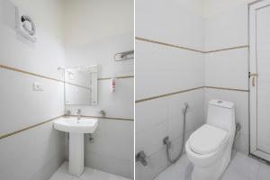 Koupelna v ubytování FabHotel Kalawati Palace