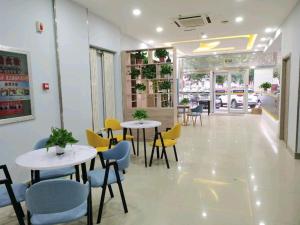 Posezení v ubytování 7 Days Inn Liaocheng Railway Station Dongchang Lake