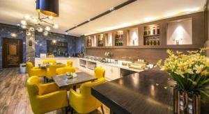 Posezení v ubytování Echarm Hotel Lhasa Potala Palace