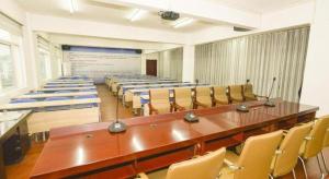 Konferenční prostory v ubytování Echarm Hotel Yuexi Bus Station Hengtai City