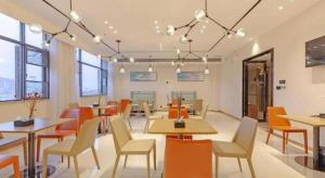 Posezení v ubytování City Comfort Inn Taizhou International Exhibition Center