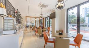 Posezení v ubytování City Comfort Inn Liuzhou Chengzhong Wanda Haiguan