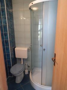 Koupelna v ubytování Apartments Sofija