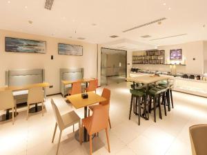 Kuchyň nebo kuchyňský kout v ubytování City Comfort Inn Jiyuan Jishui Avenue Jigang