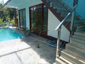 Πισίνα στο ή κοντά στο Moon Lanka Hotel