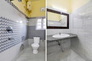 Koupelna v ubytování Super Collection O Jyotirindra Nandi Metro Station Kolkata Formerly Hotel Manurama