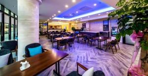 Restaurace v ubytování Galaxy Hotel