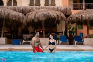 Επισκέπτες που μένουν στο Rosa Boho Hotel And Aqua Park