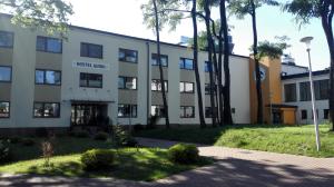 an exterior view of a building at Hostel Guido in Zabrze