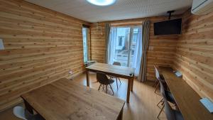 TV a/nebo společenská místnost v ubytování Hakodate Stay Walk to Onsen and History