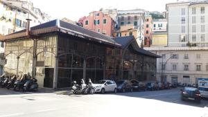 The building in which a vendégházakat is located
