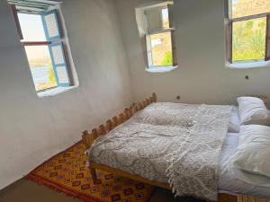 Ένα ή περισσότερα κρεβάτια σε δωμάτιο στο Per Ankh - Heissa island - Aswan