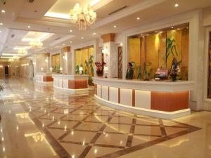Vstupní hala nebo recepce v ubytování Inzone Garland Hotel Taian