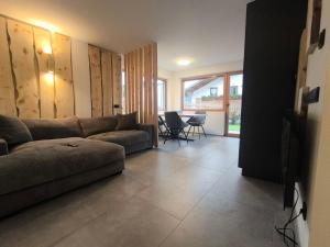 Posezení v ubytování SiLENA Family Apartment