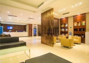 Posezení v ubytování City Comfort Inn Liuzhou Chengzhong Wanda Plaza