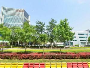 Κήπος έξω από το Beijing Jinjiang Fuyuan Hotel