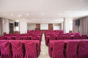 Konferenční prostory v ubytování GreenTree Inn Anhui Fuyang Funan East Huaihe Road Express Hotel