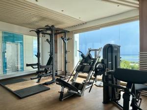 Fitness centrum a/nebo fitness zařízení v ubytování Solea Seaview Resort
